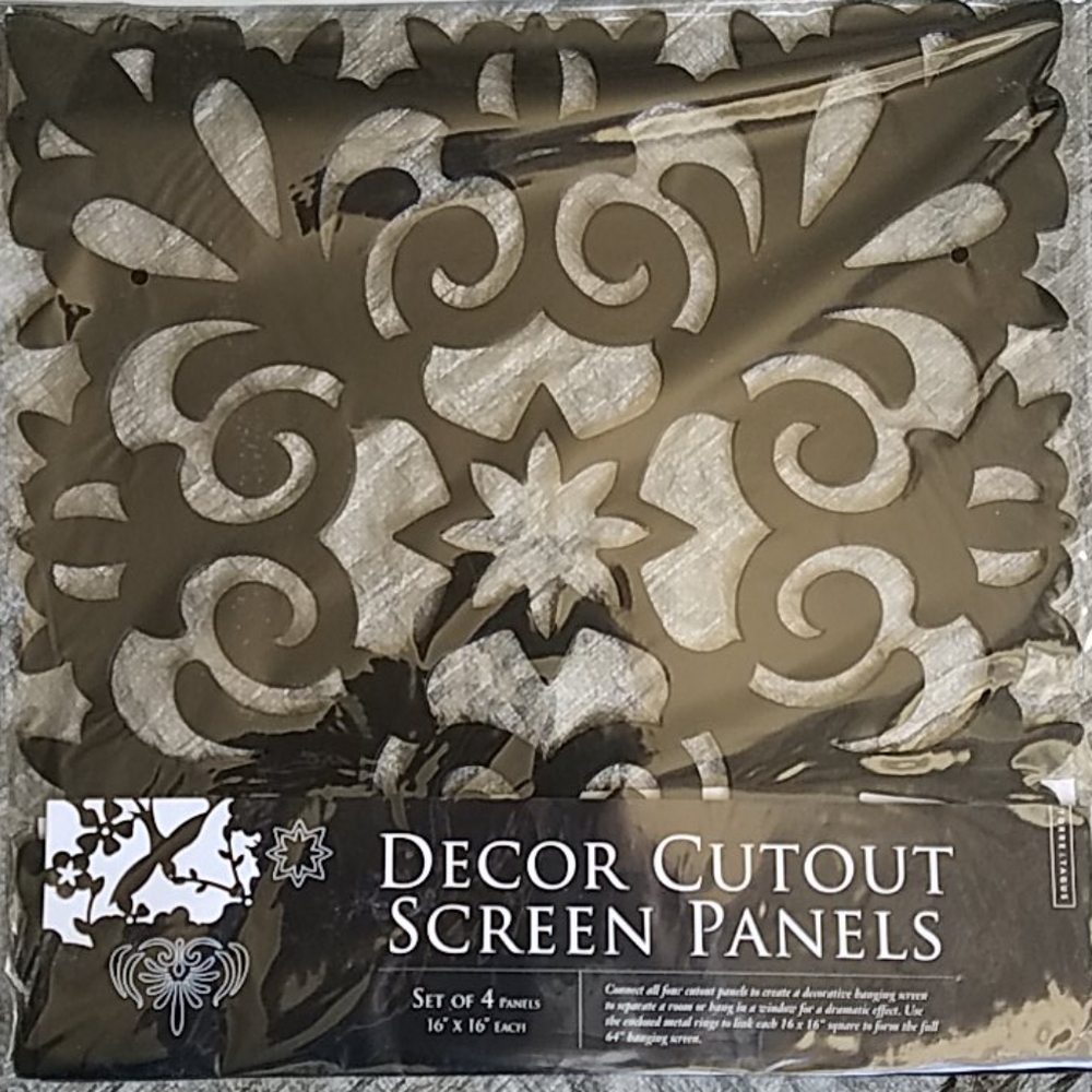 Torre & Tagus star cutout screen panels lot of 14